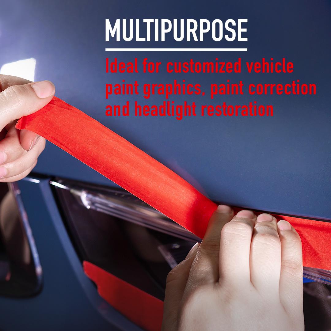 Automotive Masking Tape For Car Detailing | No Residue Tape Automotive masking tape is perfect for custom vehicle paint graphics, paint correction, headlight