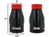 Stubby Nozzle Co. STUBBY® Car Drying Nozzle for Milwaukee M18 FUEL Dual Battery Leaf Blower (2824-20) product closeup - auto detailing equipment