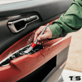That Detail Brush Set – Interior featuring three sizes of soft-bristle brushes for cleaning vents, dashboards, and delicate surfaces.