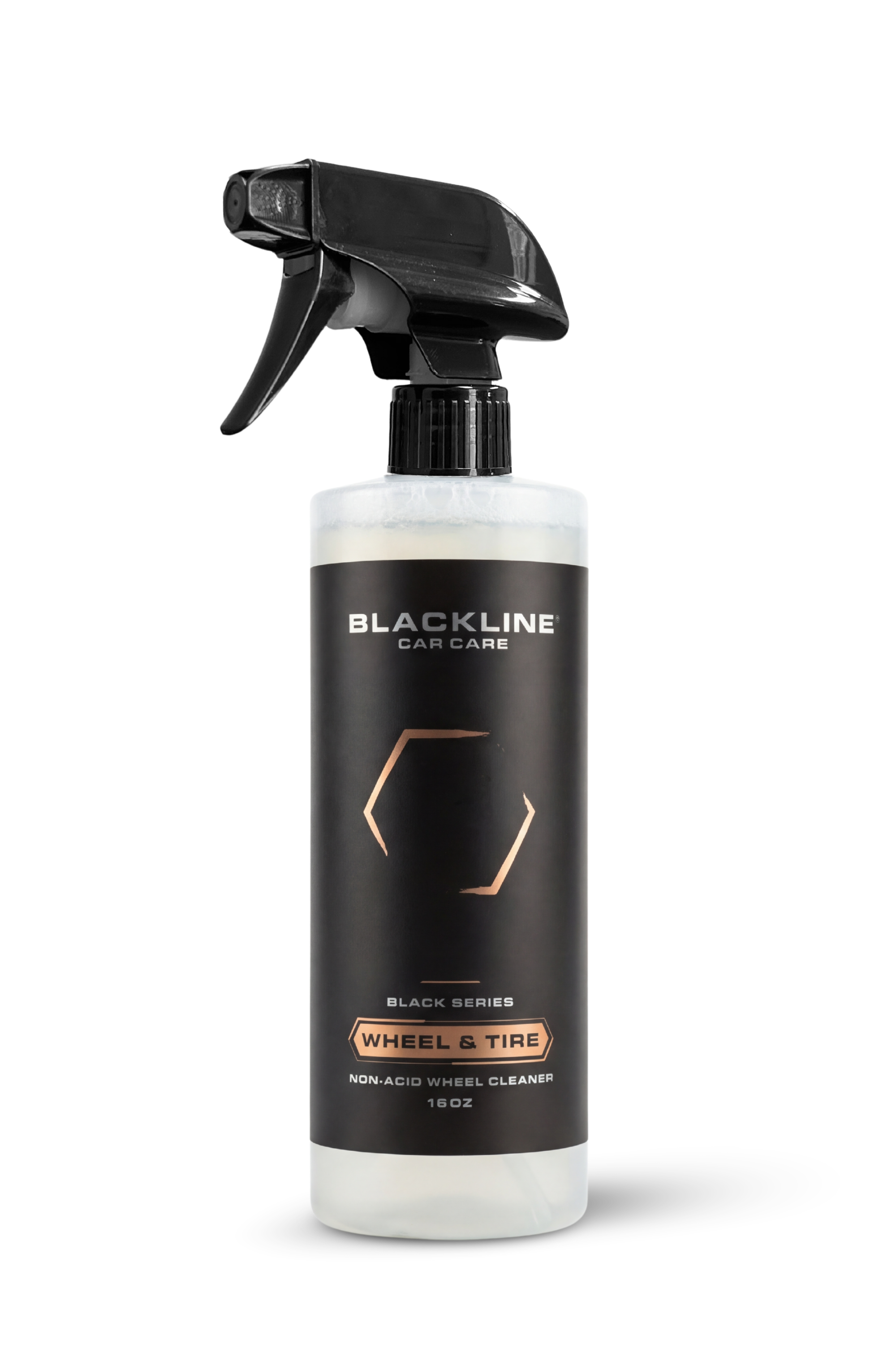 Blackline Car Care BLACKLINE® WHEEL N' TIRE CLEANER - professional auto detailing tool accessory