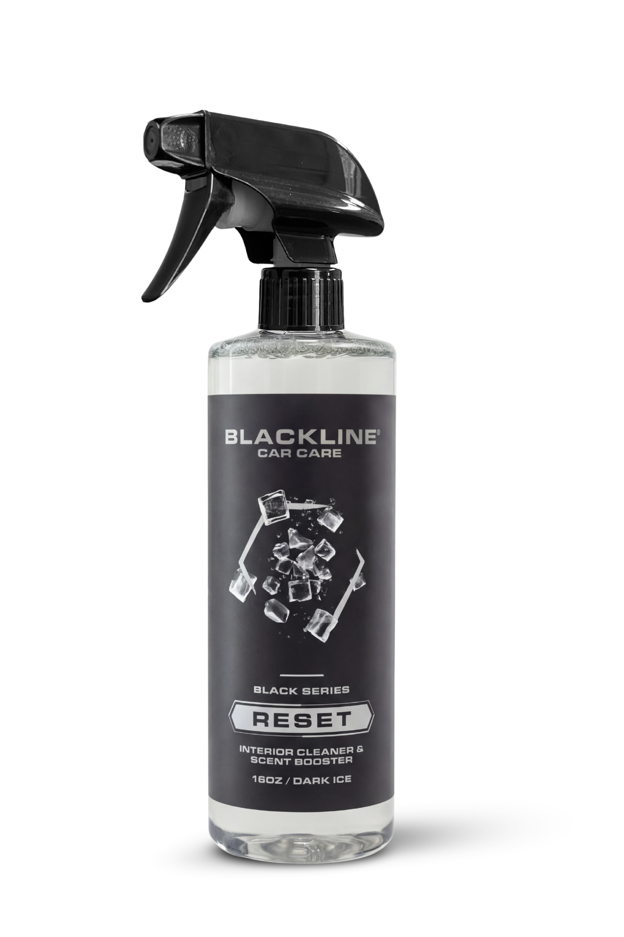 Blackline Car Care BLACKLINE® RESET INTERIOR CLEANER & SCENT BOOSTER - all-purpose interior cleaner for auto detailing