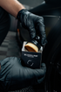 Blackline Car Care BLACKLINE® TIRE APPLICATOR BRUSH product closeup - auto detailing equipment