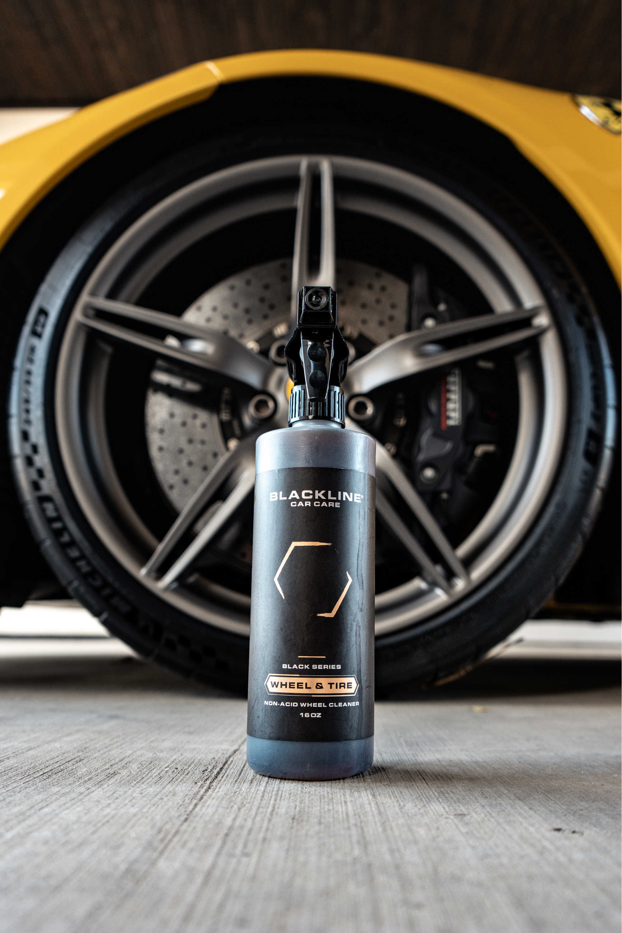 Blackline Car Care BLACKLINE® WHEEL N' TIRE CLEANER - detail shot 5