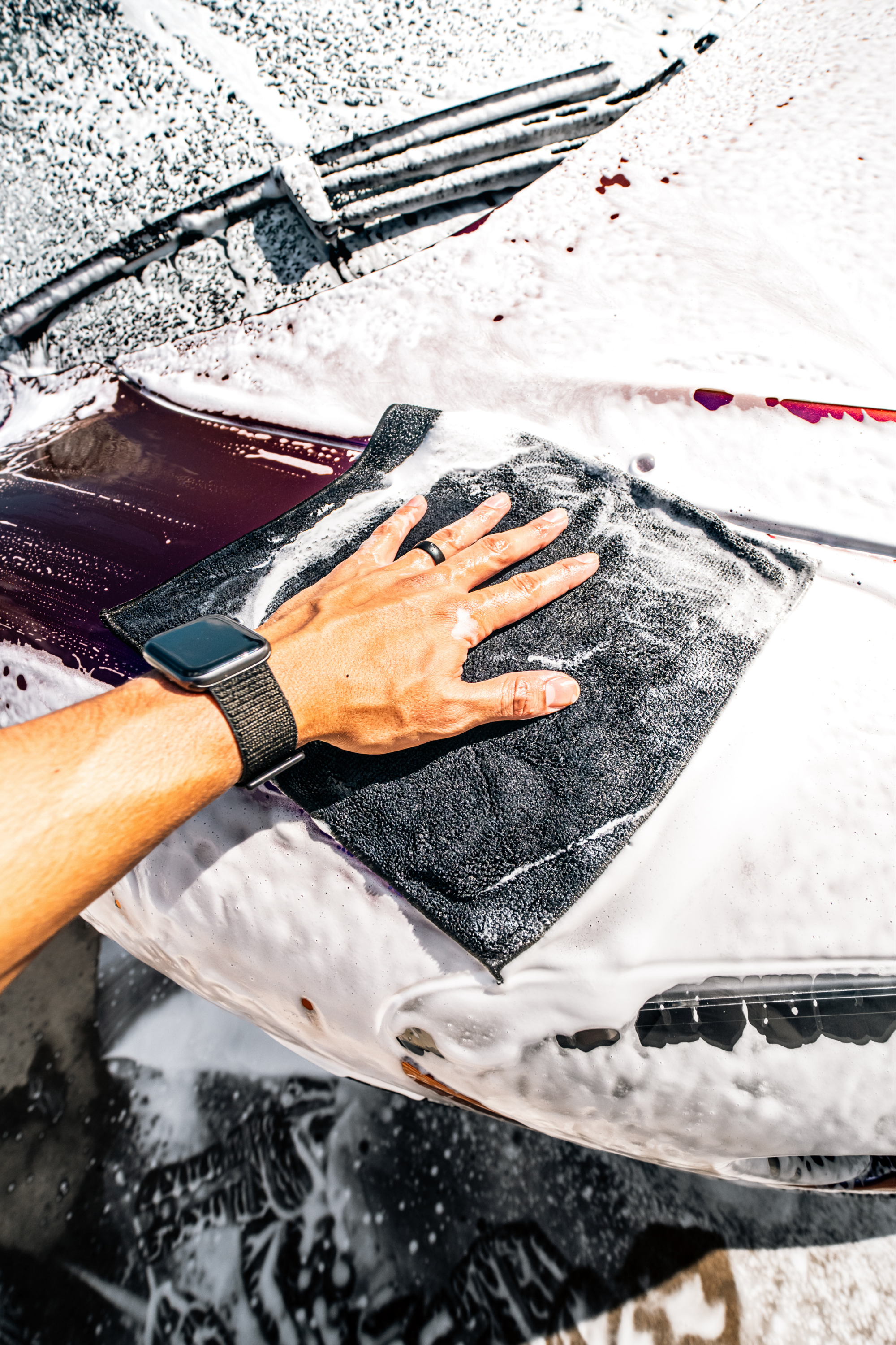 Blackline Car Care BLACKLINE® SYNTHETIC CLAY TOWEL - detail shot 5