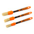 Boar Hair Brushes The boar hair brushes are tailored for professional car detailing, excelling in cleaning irregular shapes and hard-to-reach small areas such