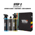 Wash & Whips 3-Step Total Car Care System