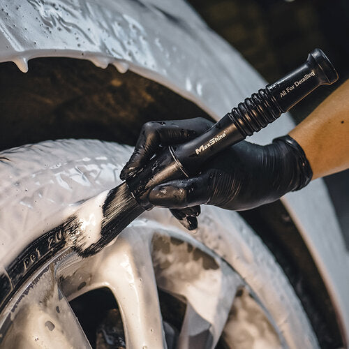 Maxshine Car Wheel and Tire Brush | Premium Exterior Detailing Brush - detail shot 6