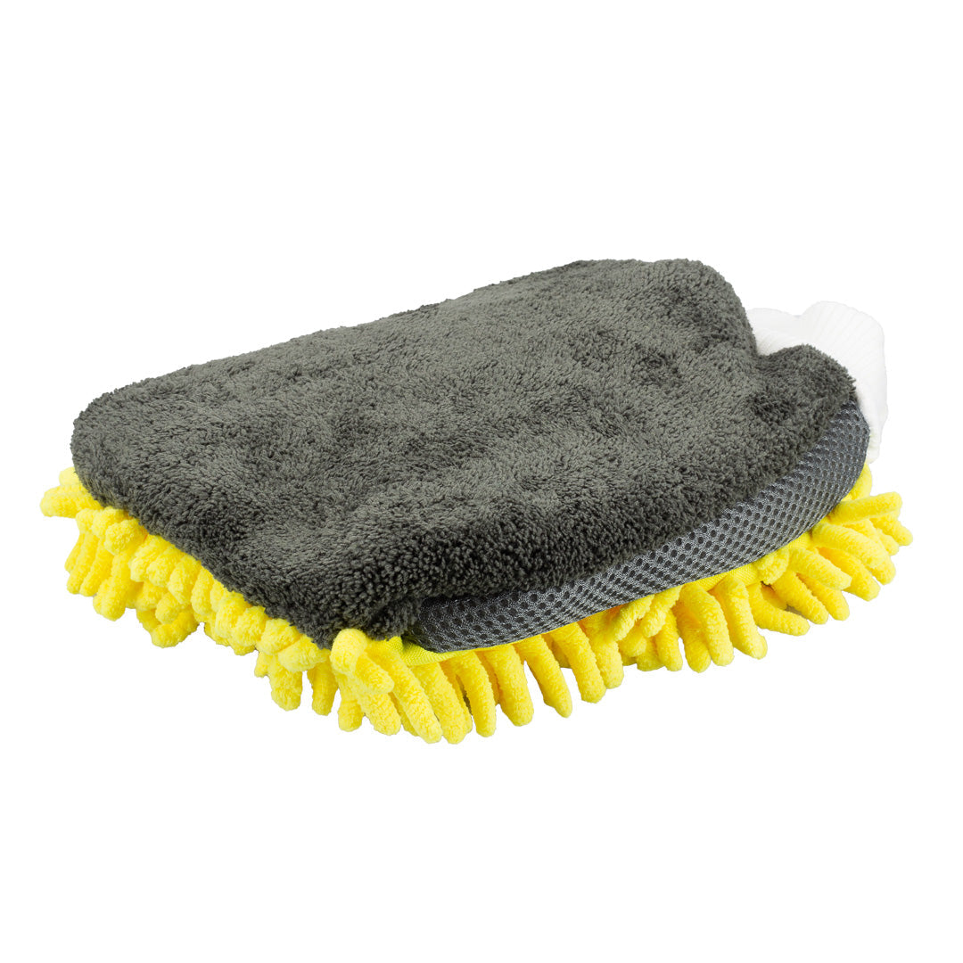 Maxshine Chenille Mitt | 3 in 1 Chenille Microfiber Wash Mitt - detail shot 5