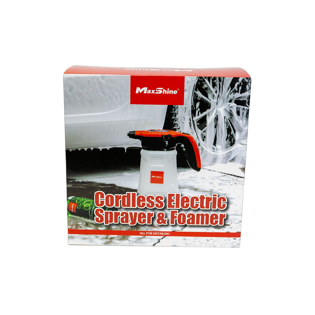 Cordless Electric Sprayer & Foamer This Cordless Electric Sprayer & Foamer is a versatile tool that will make washing your car easier and more effective. It