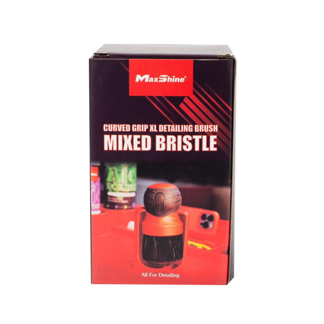 Large Brush - Curved Grip, Large Soft Bristles