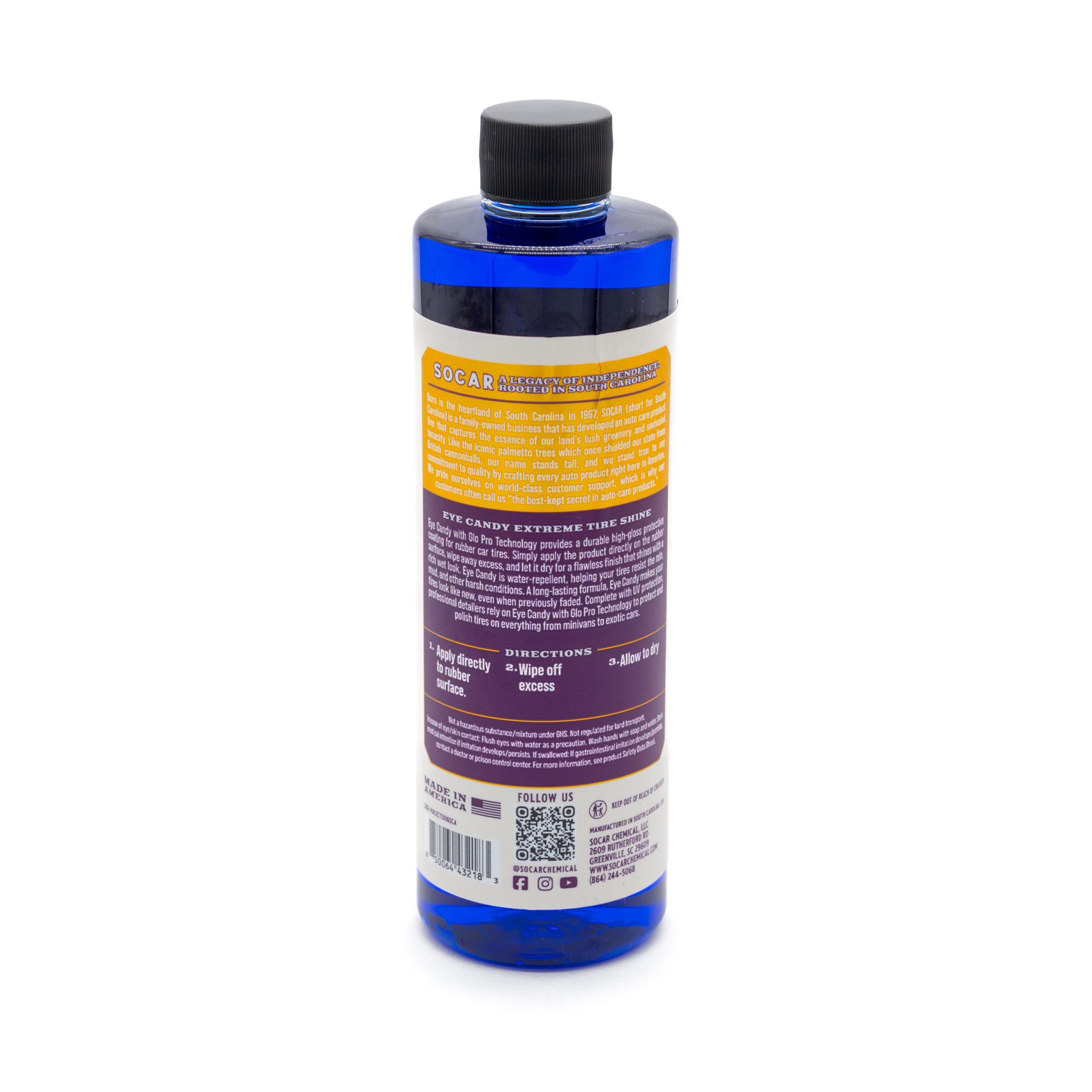 Eye Candy Extreme Tire Shine provides a durable high-gloss protective coating for rubber car tires. Eye Candy Extreme Tire Shine provides the ultimate