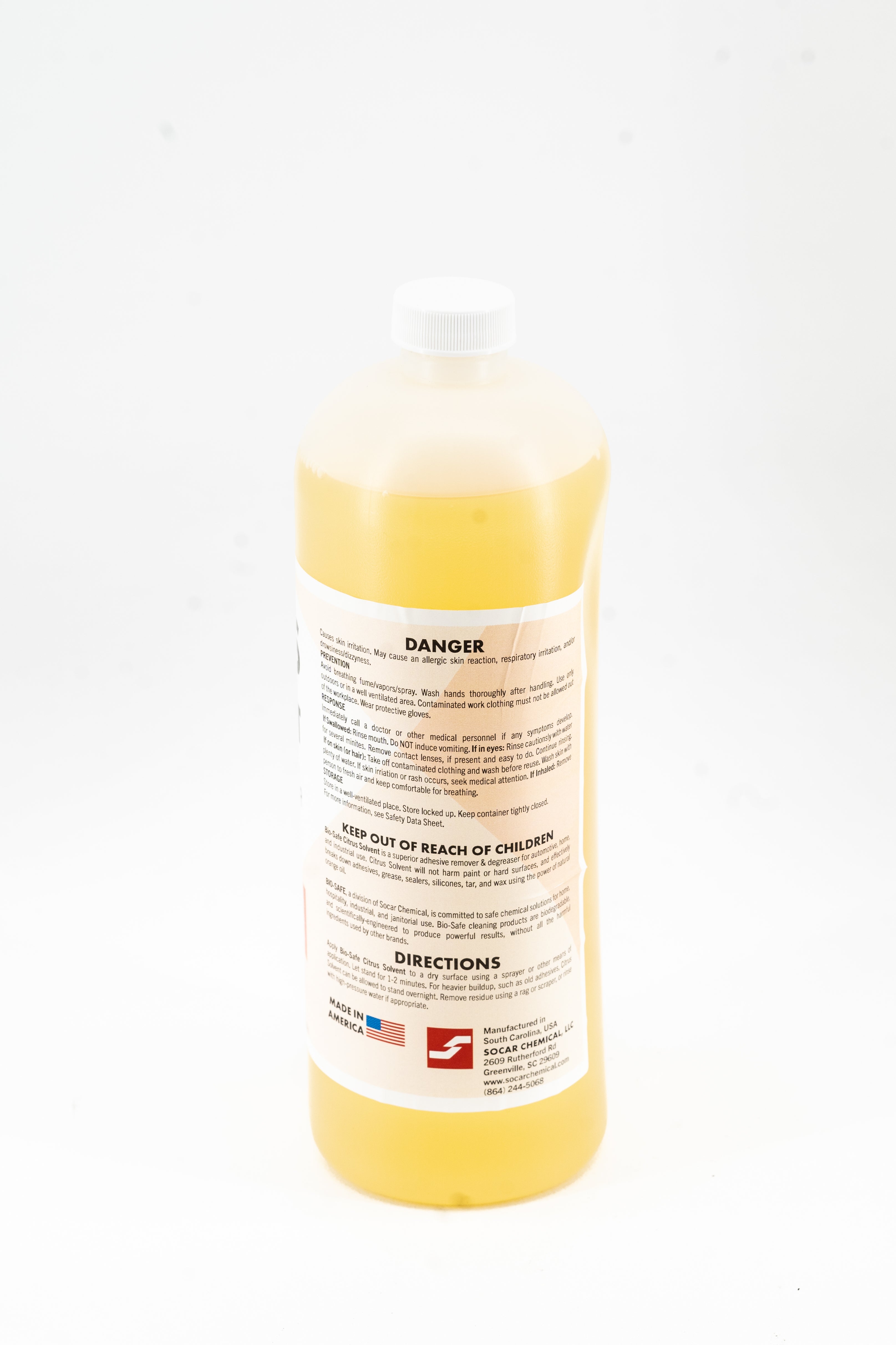 Bio-Safe Citrus Sol is a superior adhesive remover, grease remover for automotive, home, and industrial use. Citrus solv will not harm painted or hard