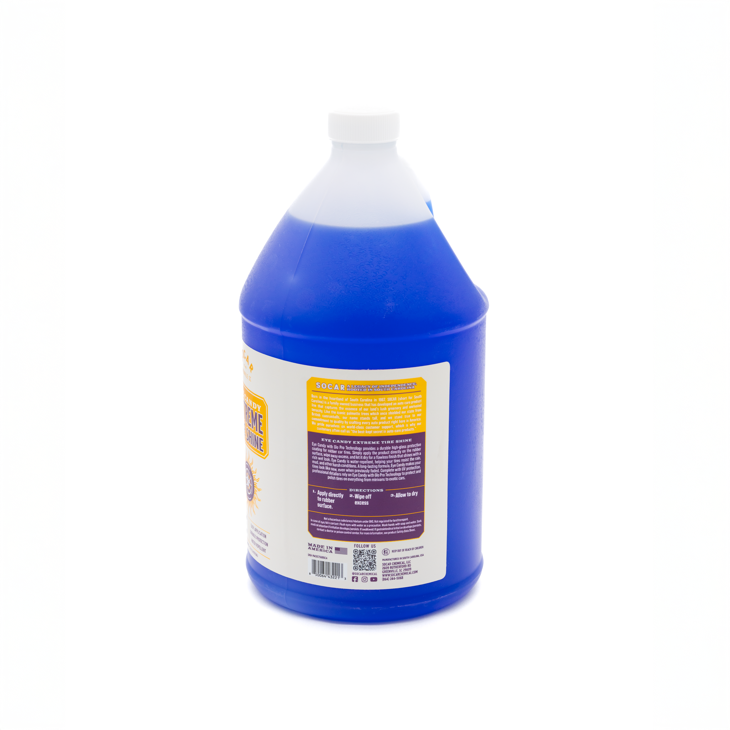 Eye Candy Extreme Tire Shine provides a durable high-gloss protective coating for rubber car tires. Eye Candy Extreme Tire Shine provides the ultimate