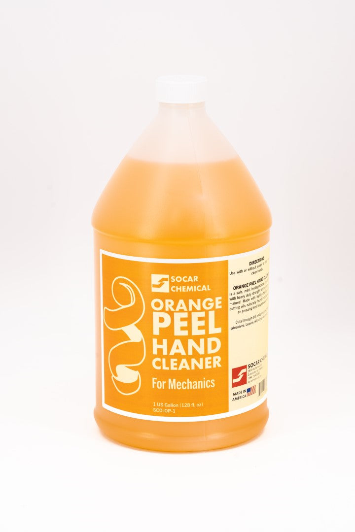Orange Peel Hand Cleaner is a safe, mild, biodegradable hand cleaner with heavy duty strength for mechanics and makers! Made with highly effective grease