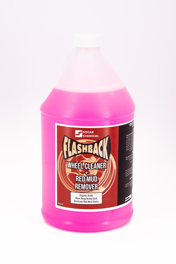 Flashback Wheel Cleaner & Red Mud Remover is designed for the toughest cleaning jobs around. Whether it's blasting brake dust from your wheels, or eliminating