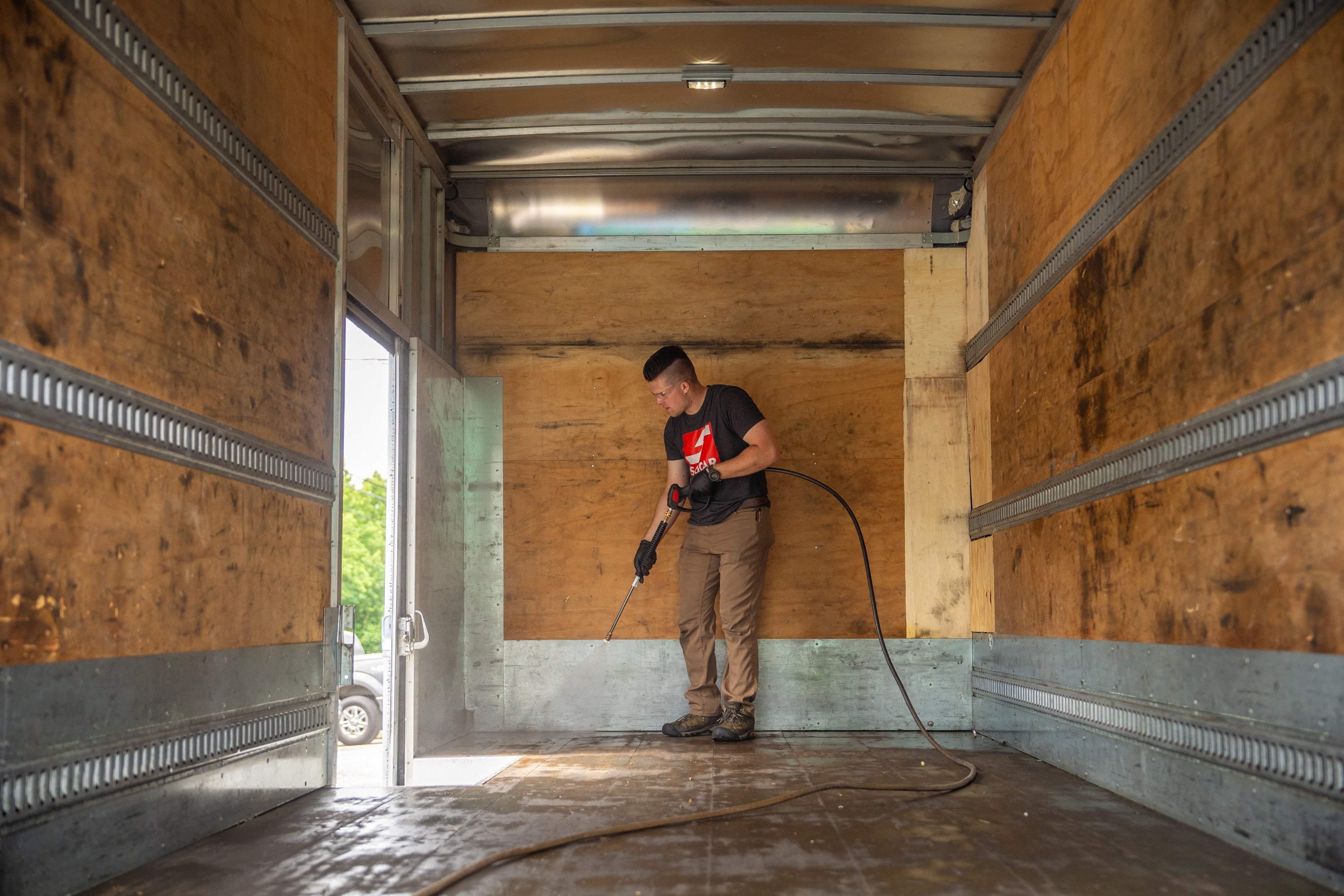 White Lightning Degreaser The most powerful of the SOCAR alkali degreaser formulas. White Lightning blasts its way through heavy grease, dirt, compacted oil