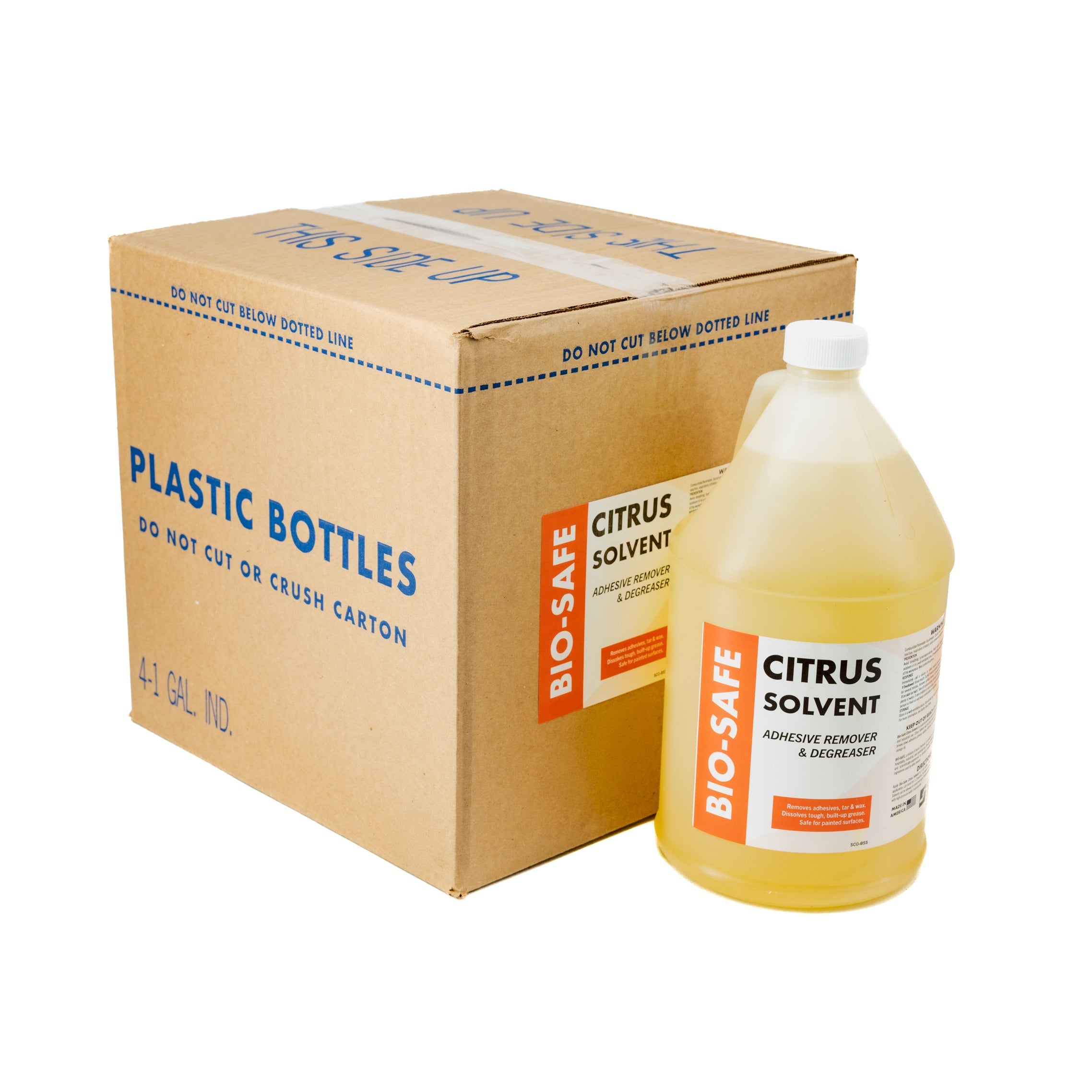 Bio-Safe Citrus Sol is a superior adhesive remover, grease remover for automotive, home, and industrial use. Citrus solv will not harm painted or hard