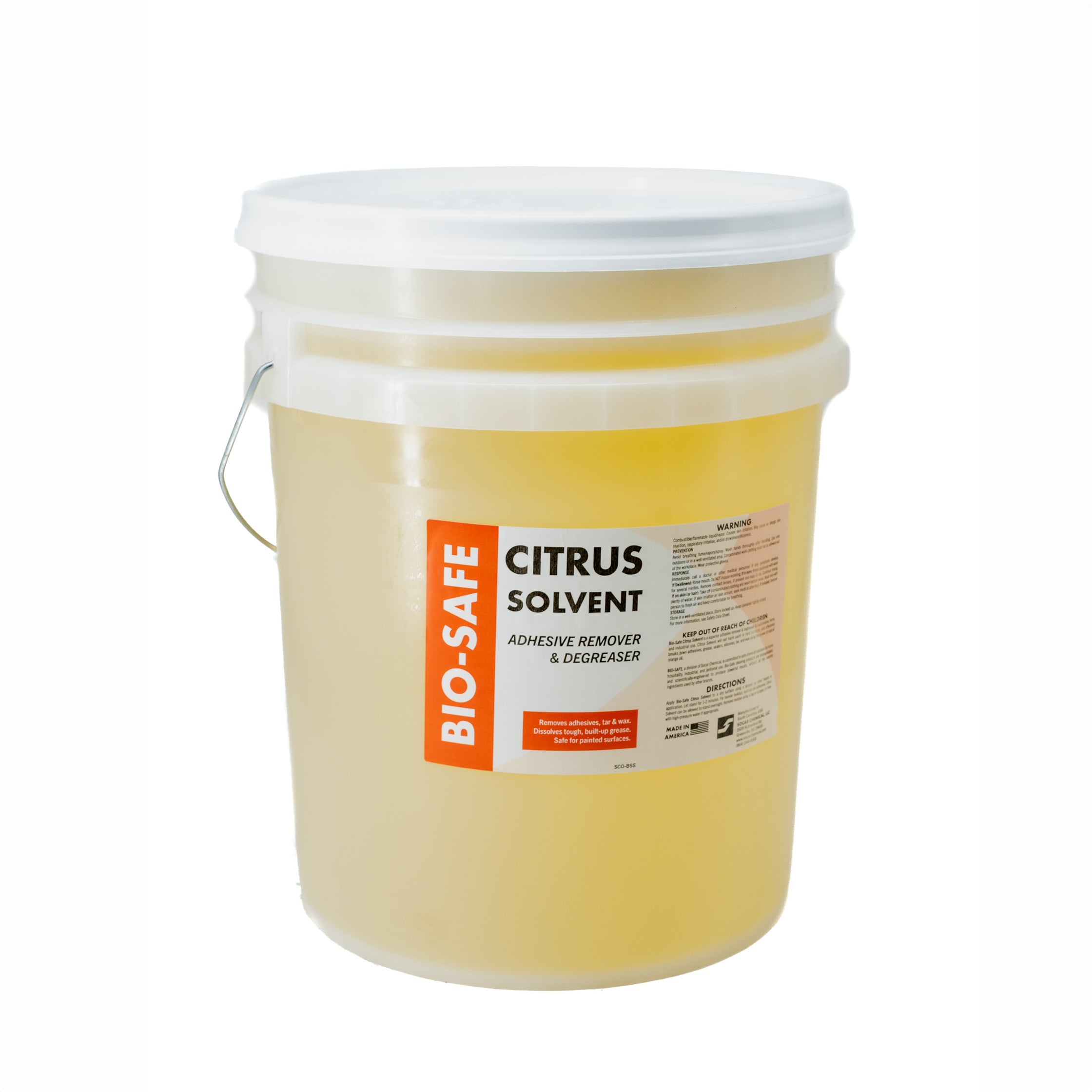 Bio-Safe Citrus Sol is a superior adhesive remover, grease remover for automotive, home, and industrial use. Citrus solv will not harm painted or hard