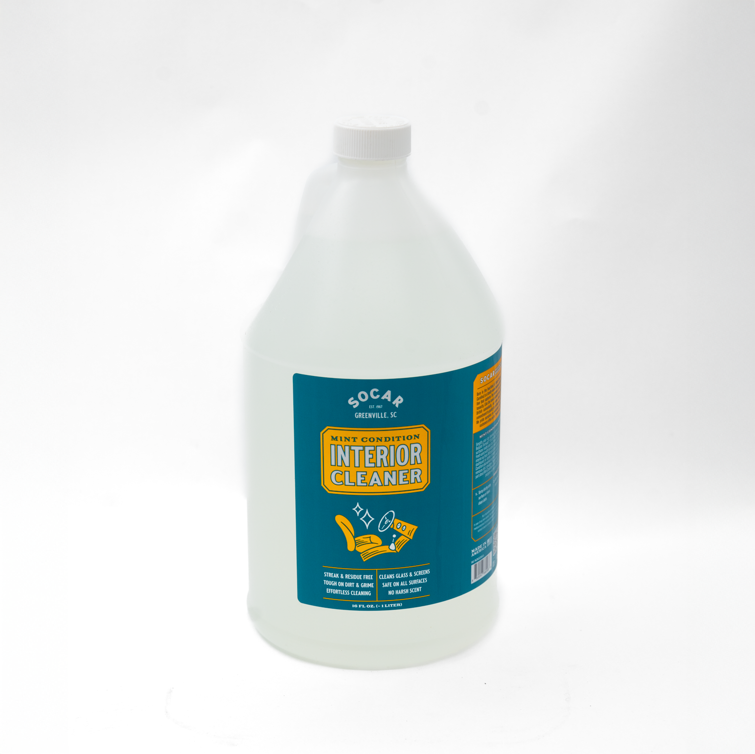 When life’s messes show up... Mint Condition with BioSafe Formula™ is perfect for erasing fingerprints, dirt, dust, and grime from all hard surfaces inside