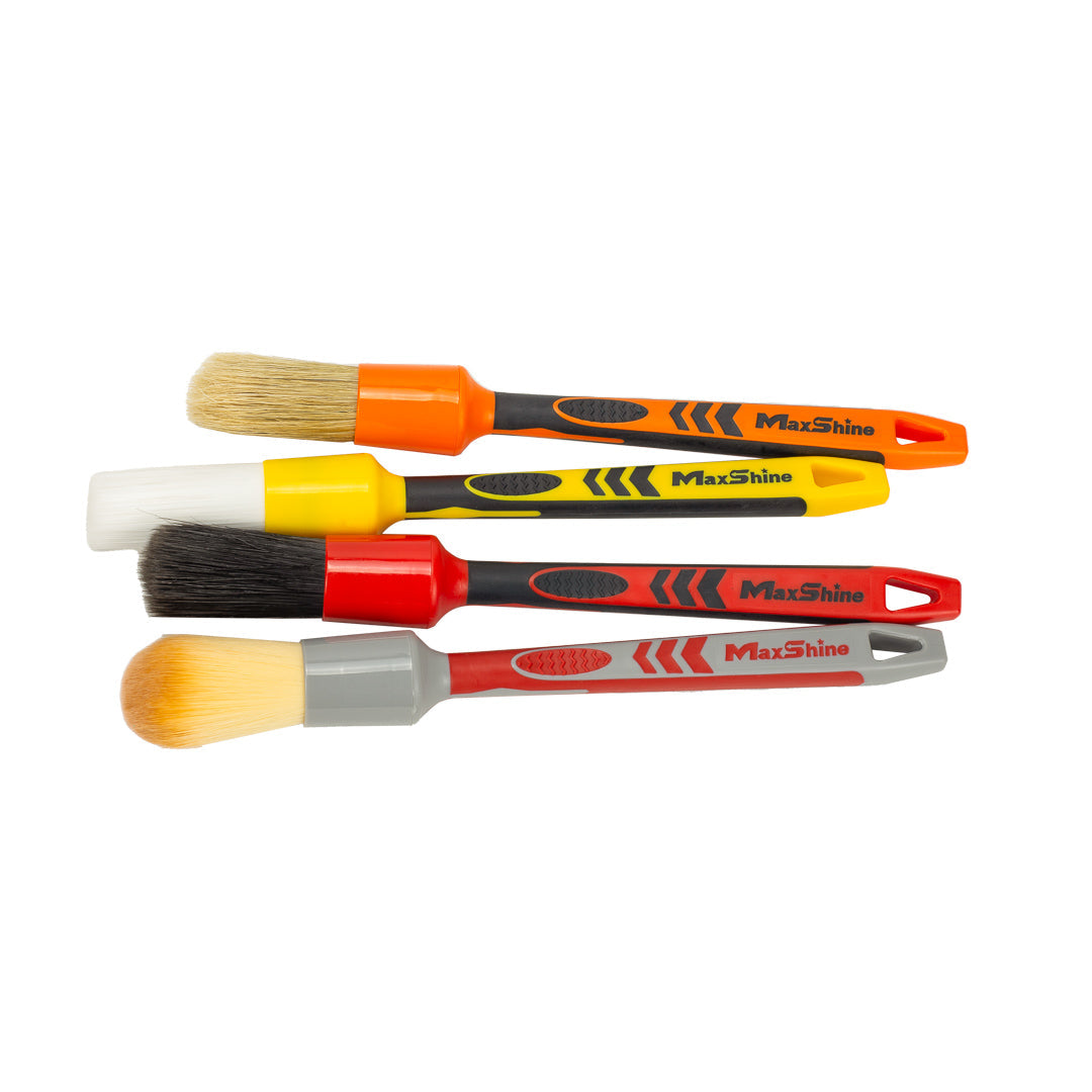 Detailing Brush Kits Boar's Hair, Ultra Soft, General Cleaning Detailing Brush Kits provide diverse options of size and style to best fit your car cleaning
