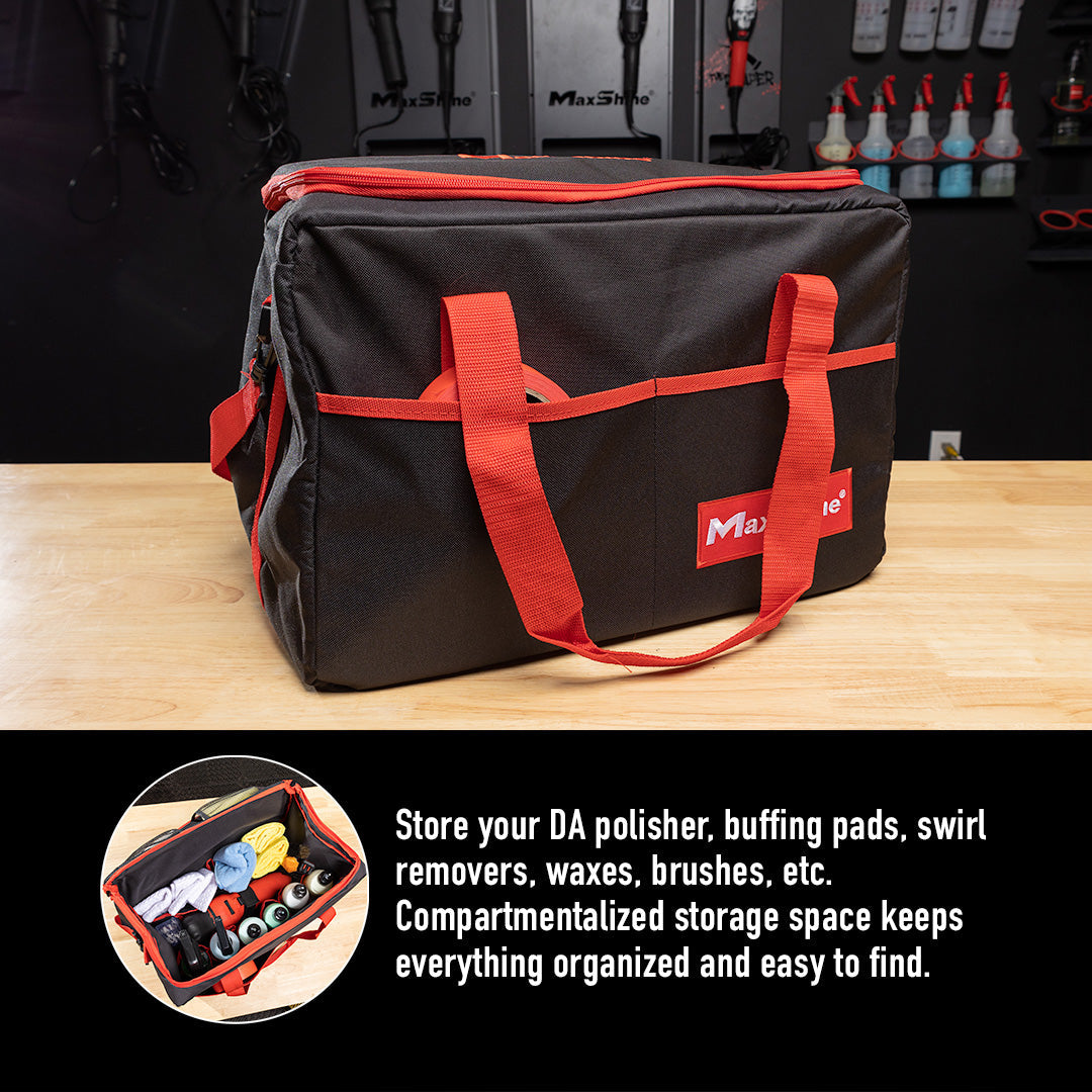 Deluxe Tool Bag Car Detailing Storage Organizer This deluxe tool bag, made from heavy-duty 600D Oxford fabric, is your perfect companion for professional car
