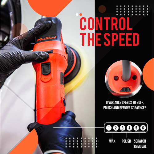 The Dual Action Polisher for Car Detailing Effortless Power & Beginner Friendly The Dual Action Polisher for car detailing M8S V2 unleashes the true potential