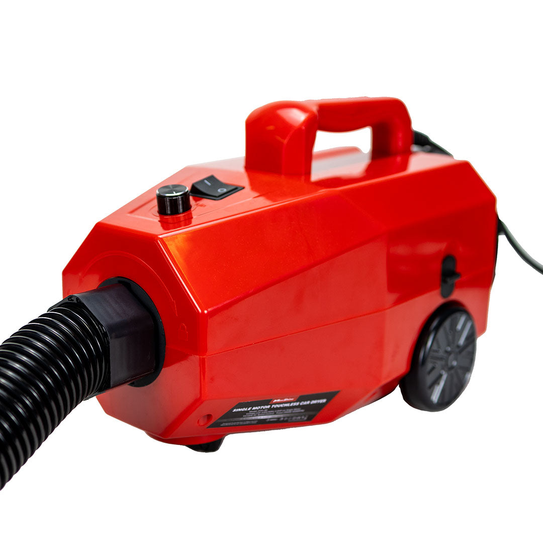 Car Dryer Swirl-Free Touchless Drying Meet the Touchless Car Dryer, the ultimate car dryer boasting motors generating 6.5-8.5HP power. This powerhouse swiftly
