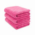 Wash & Whips Edgeless Coral Fleece Microfiber Towels - 3 Pack