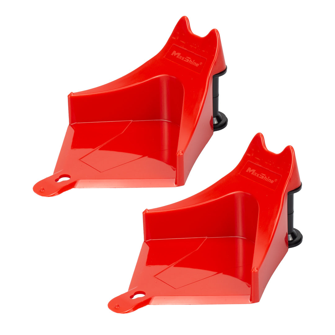 Maxshine Ezy Wheel Hose Slide Rollers - 2 Pack in use - professional detailing application