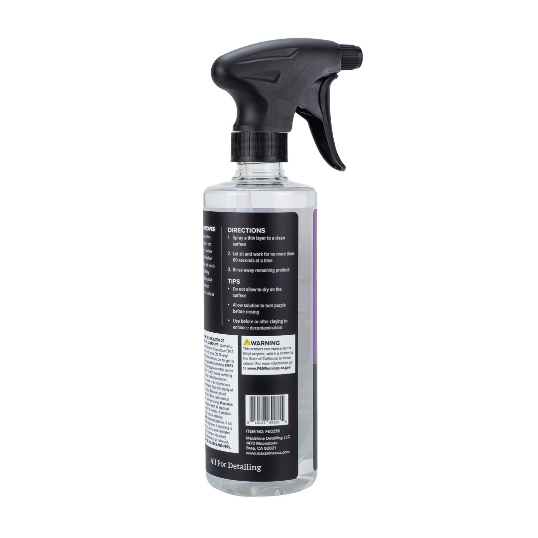 Maxshine Wheel Cleaner | FeX Iron Remover - 16oz - detail shot 4