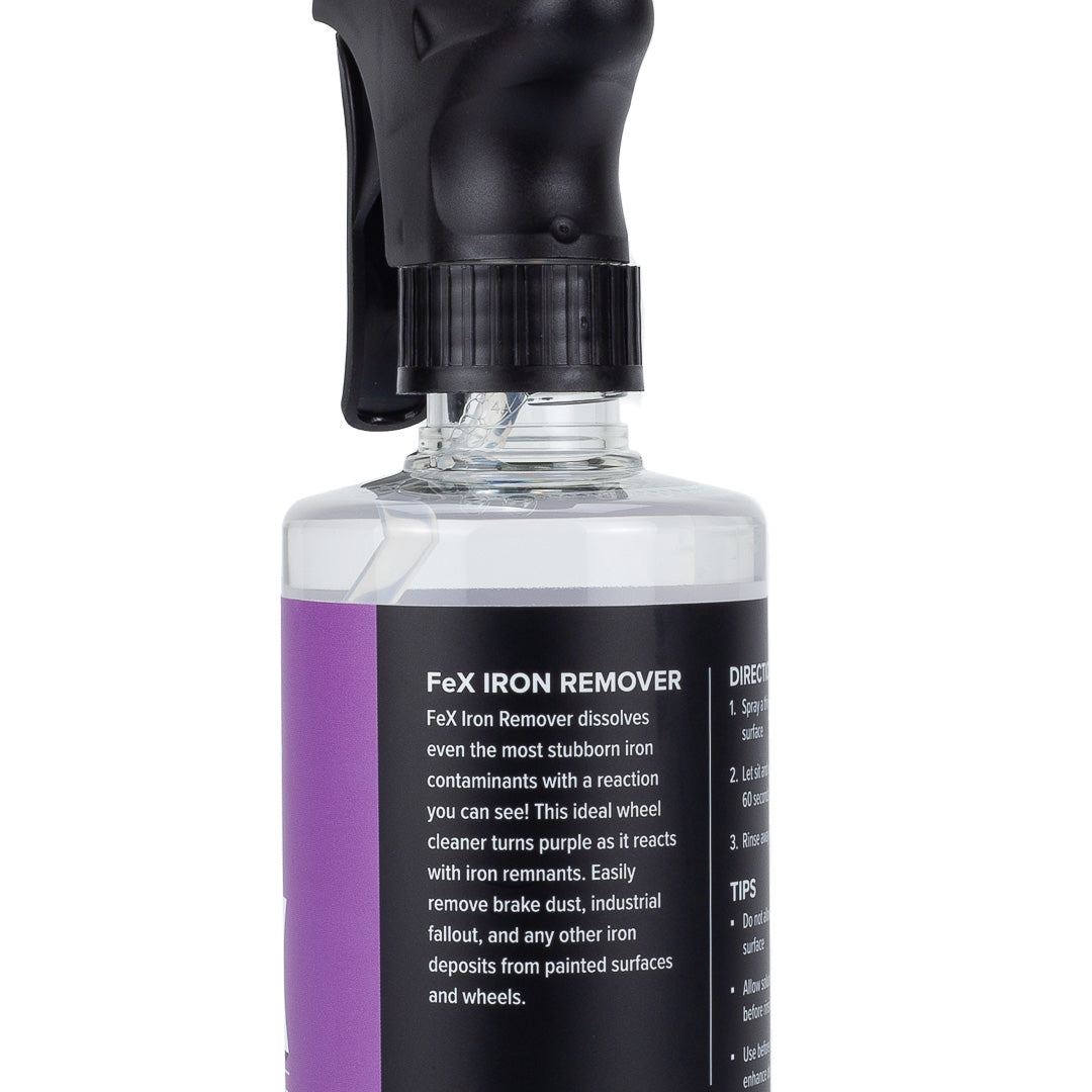 Maxshine Wheel Cleaner | FeX Iron Remover - 16oz product closeup - auto detailing equipment