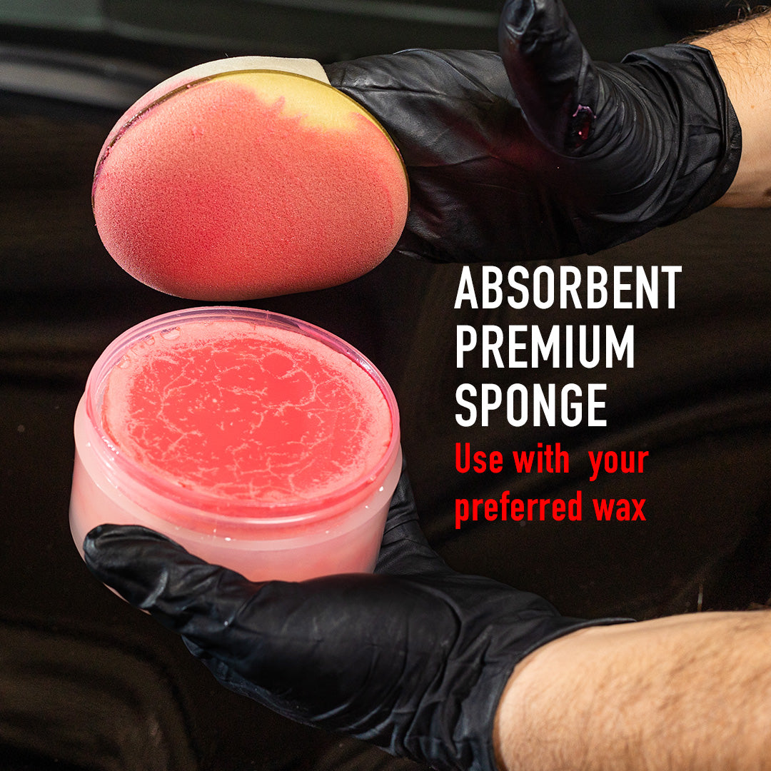 Maxshine Finger Pocket Foam Applicator-2pcs/pack | Foam Wax Applicator This handy and durable applicator works well with any waxing jobs for car interior or