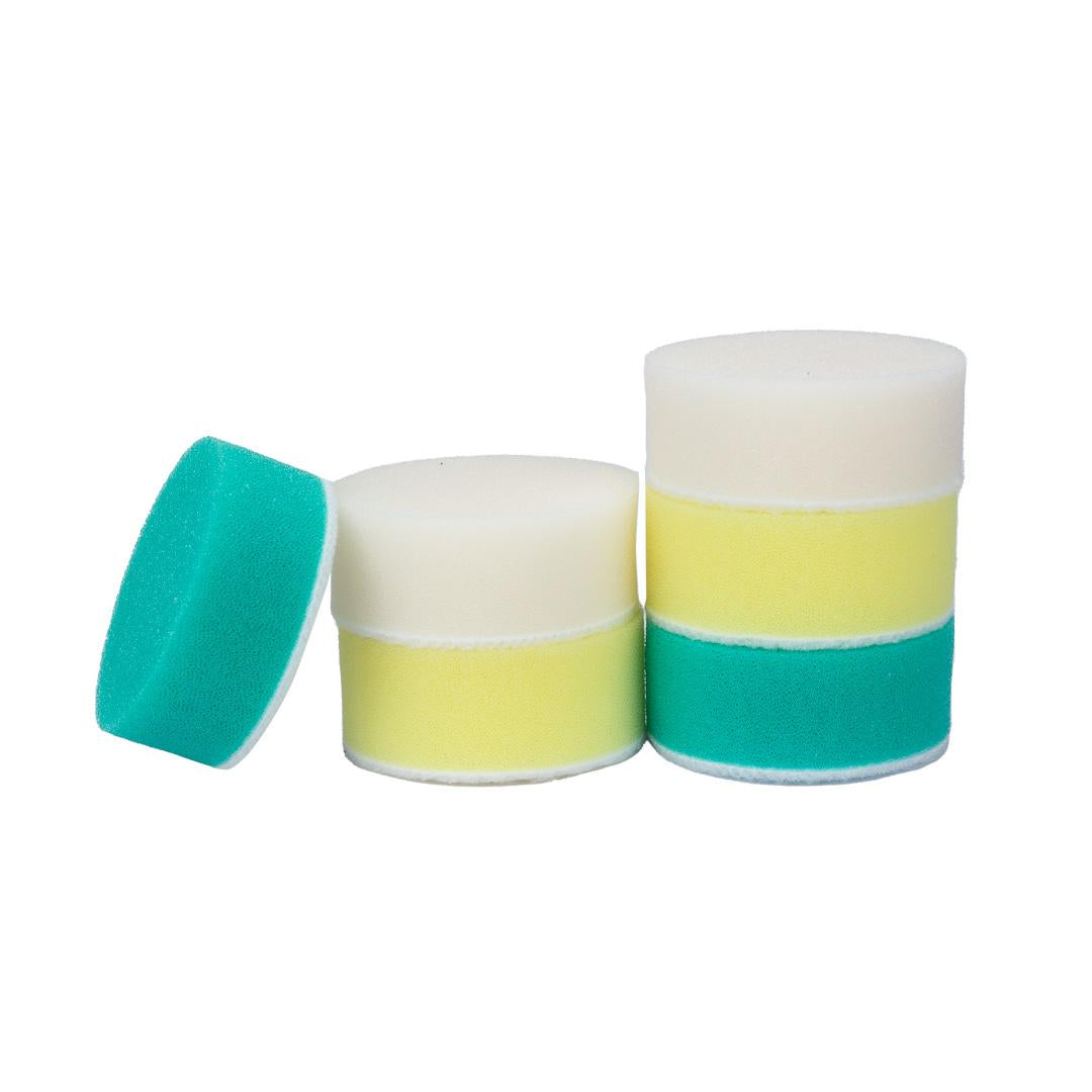 Car Polishing Pad, A Maxshine 1″, 2″, 3″ Foam Pad Kit, 6 pcs The car polishing pad kit contains six(6) pieces of foam pads, comprising two(2) pieces of