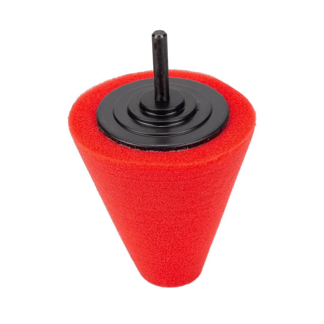 Maxshine Foam Finishing Cone Drill Brush Attachment - detail shot 4