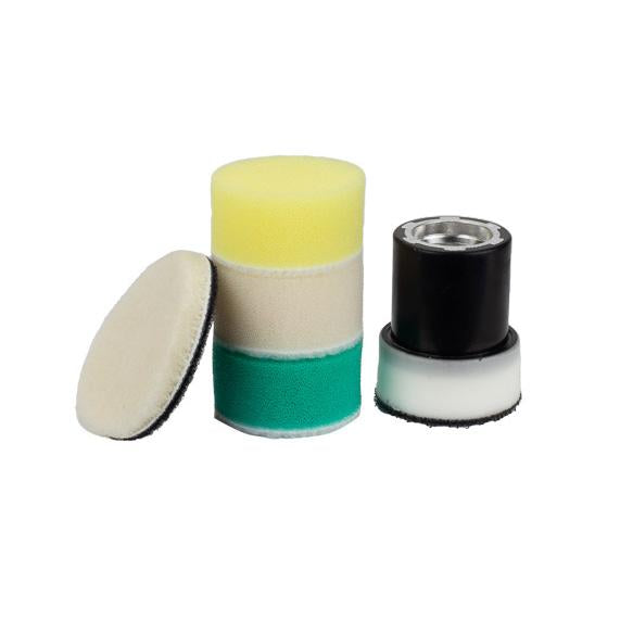 Buffing Pads For Cars For Polishing Small or Intricate Areas The buffing pads for cars, Maxshine Foam Polishing Kit, work the best for polishing tiny areas