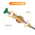 Giraffe Tools Pressure Washer Pivoting Couple, 7 angles, up and down to 120°, safety lock valve.
