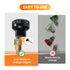 Giraffe Tools Pressure Washer Spray Nozzle, 360° adjustable, easy to use, wide application.
