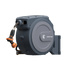 The auto-rewind system,hose locker and 9-mode hose nozzle makes the hose reel more convenient to use.