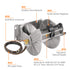 Organize your outdoor space with a 304 stainless steel wall-mounted hose reel from Giraffe Tools. Rust-proof, space-saving design for gardens, garages & patios.
