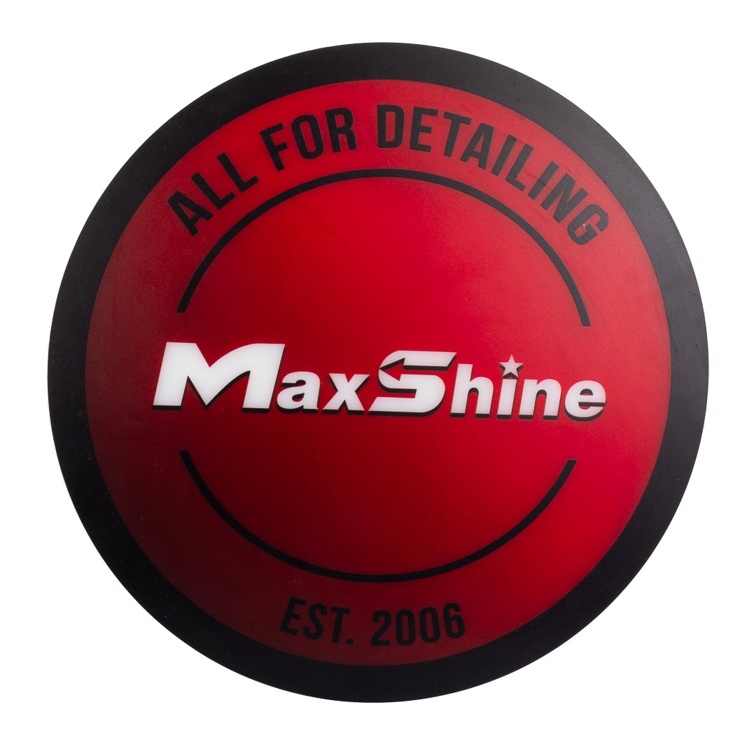 Maxshine Garage Logo and Sign