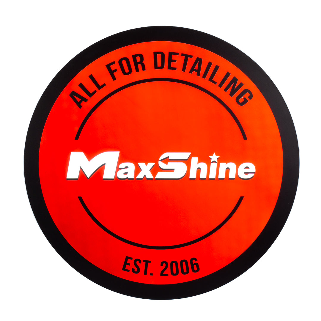 Maxshine Garage Logo and Sign
