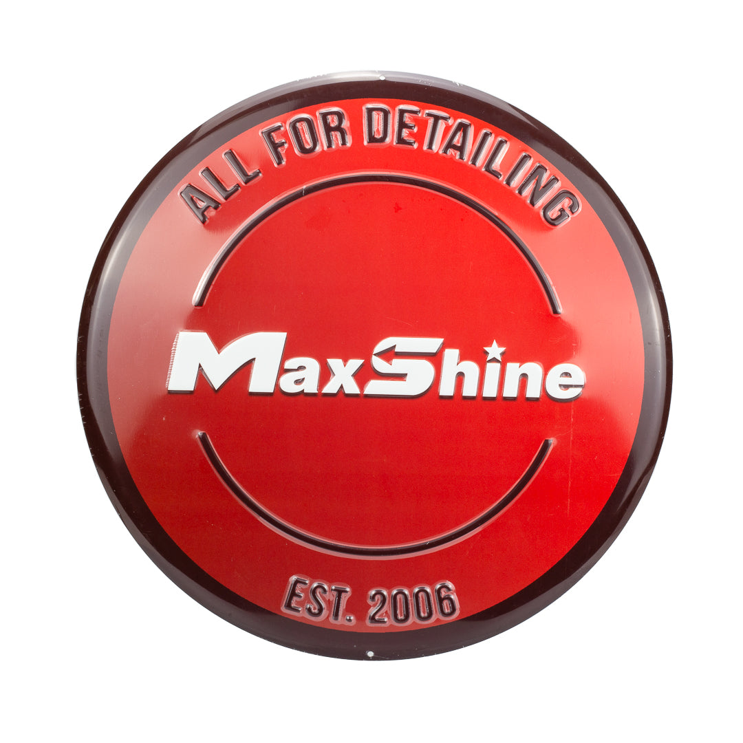 Maxshine Garage Logo and Sign