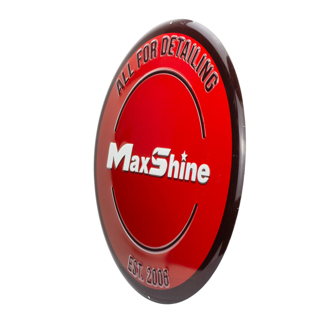 Maxshine Garage Logo and Sign
