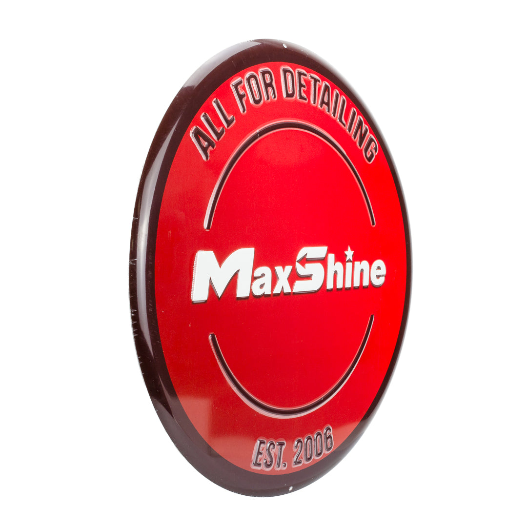 Maxshine Garage Logo and Sign