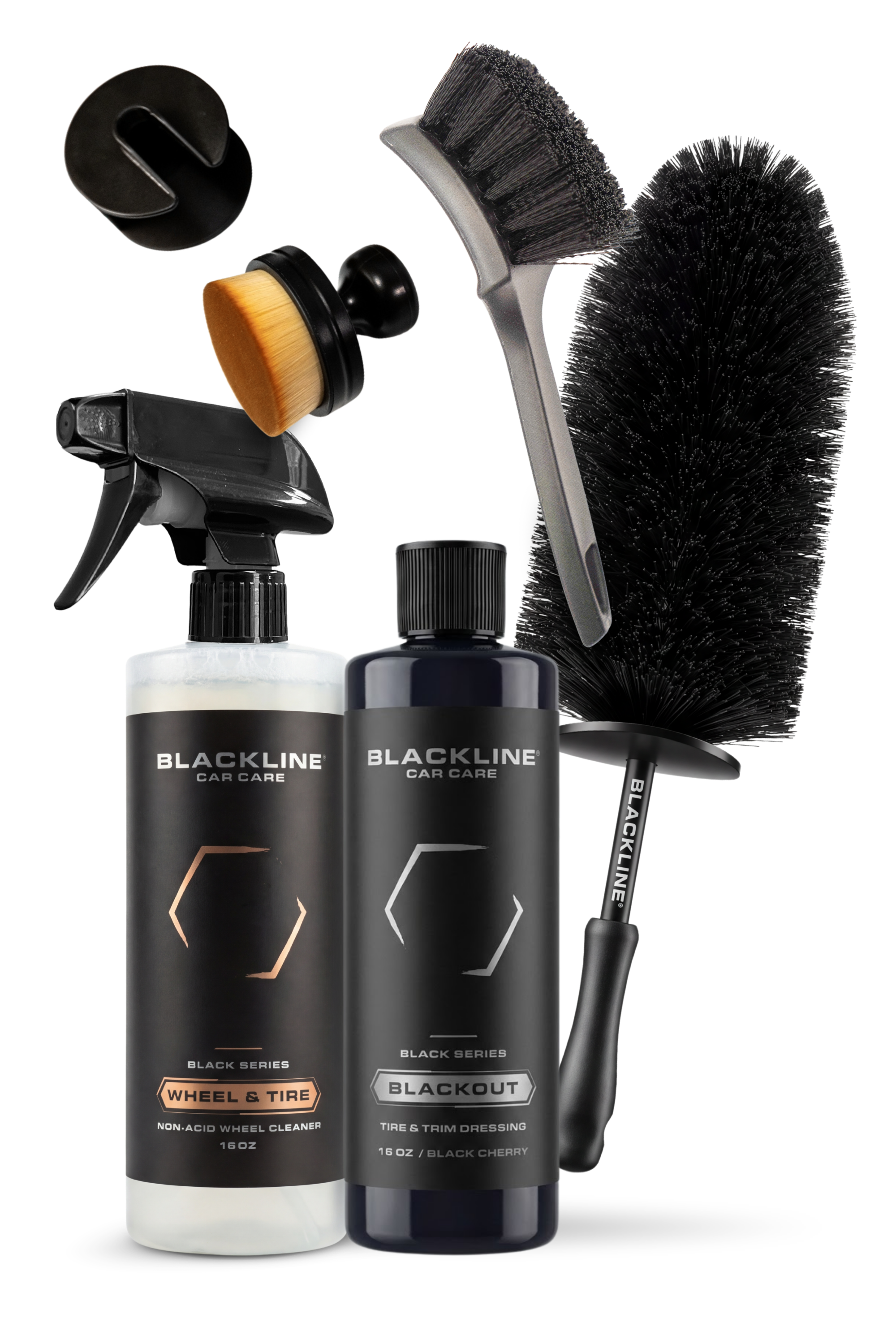 Blackline Car Care BLACKLINE® BLACKOUT TRIM & TIRE DRESSING - detail shot 11