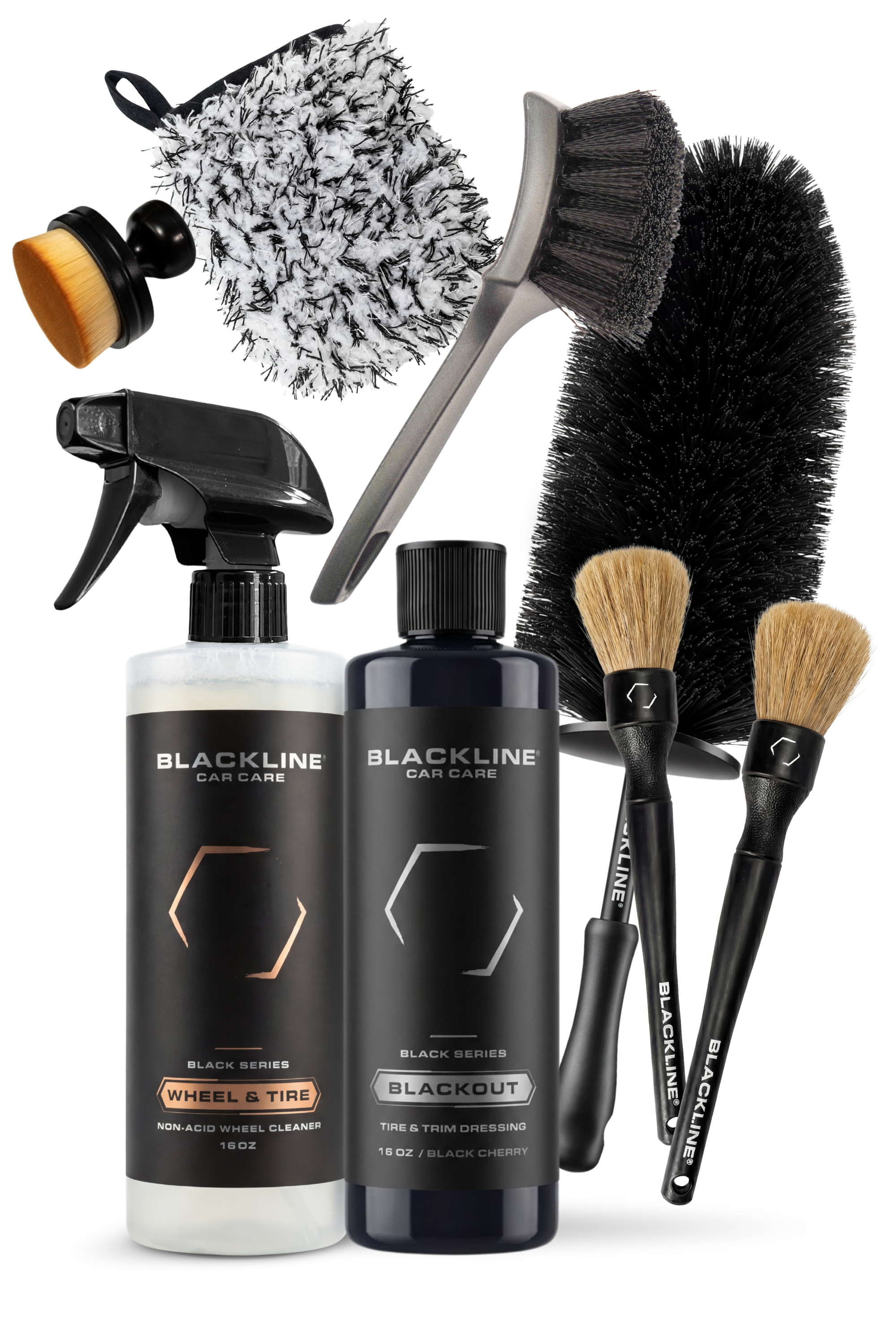 Blackline Car Care BLACKLINE® BLACKOUT TRIM & TIRE DRESSING - detail shot 16