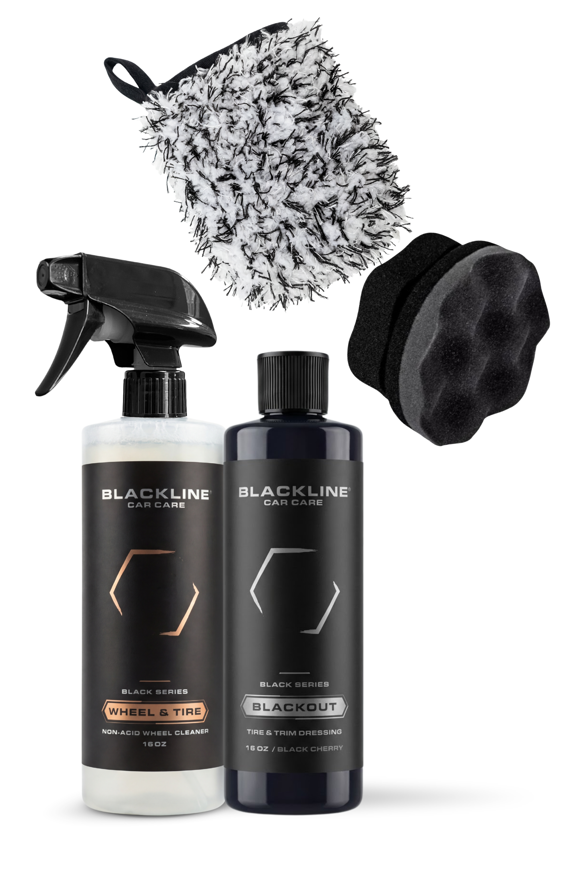 Blackline Car Care BLACKLINE® BLACKOUT TRIM & TIRE DRESSING - detail shot 13