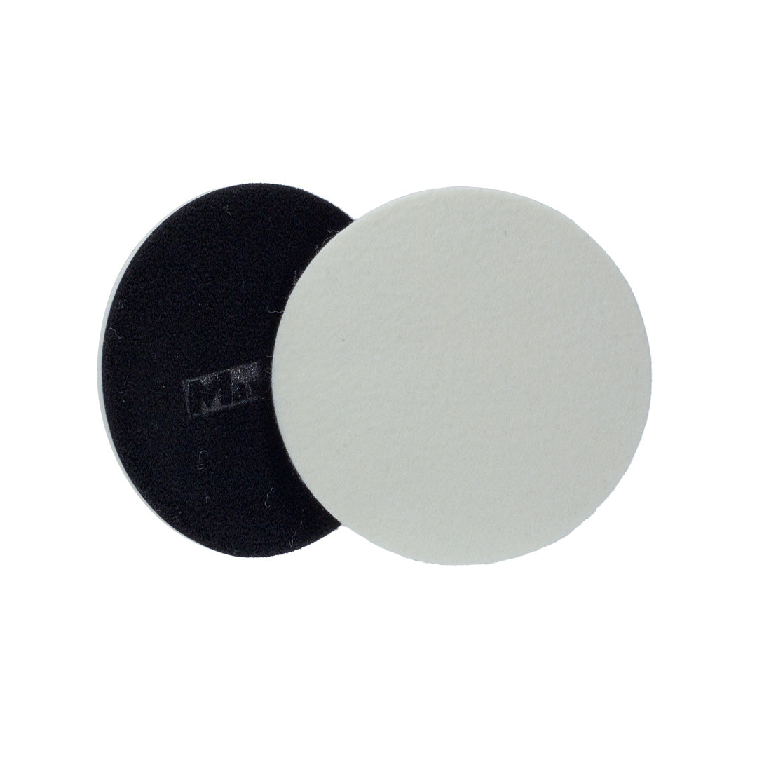 Maxshine Wool Glass Polishing Pad – 3in, 5in, 6in (2 Pack) - foam polishing pad for paint correction