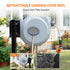 The auto-rewind system, hose locker and 9-mode hose nozzle makes the hose reel more convenient to use.