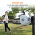 The auto-rewind system, hose locker and 9-mode hose nozzle makes the hose reel more convenient to use.